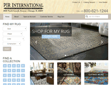 Tablet Screenshot of pirinternational.com